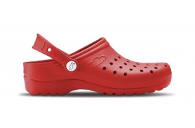 Zuecos De Hombre FELIZ CAMINAR ZUECOS SANITARIOS FLOTANTES GRUYERE - ROJO