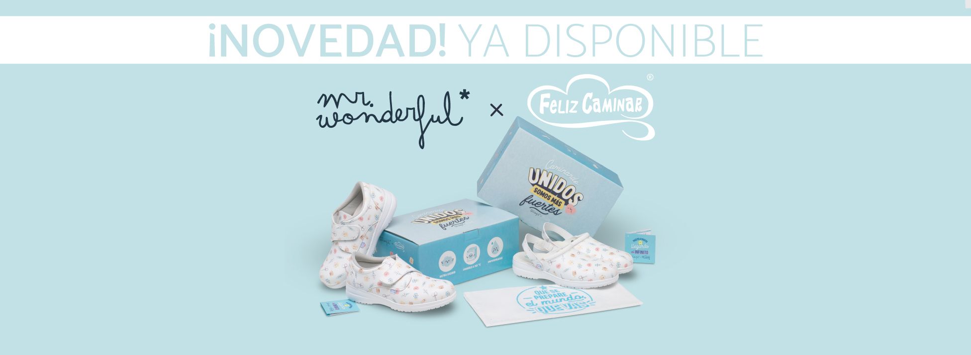 Zuecos de Enfermera para Mujer | Estampado Mr Wonderful