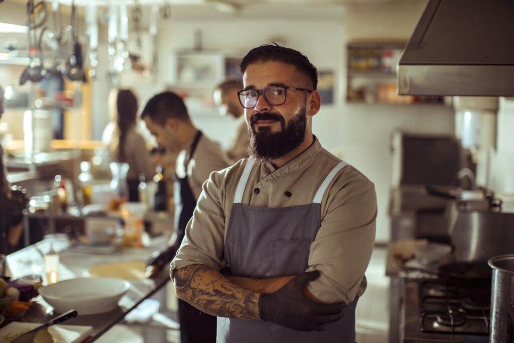 calzado que usan los cocineros