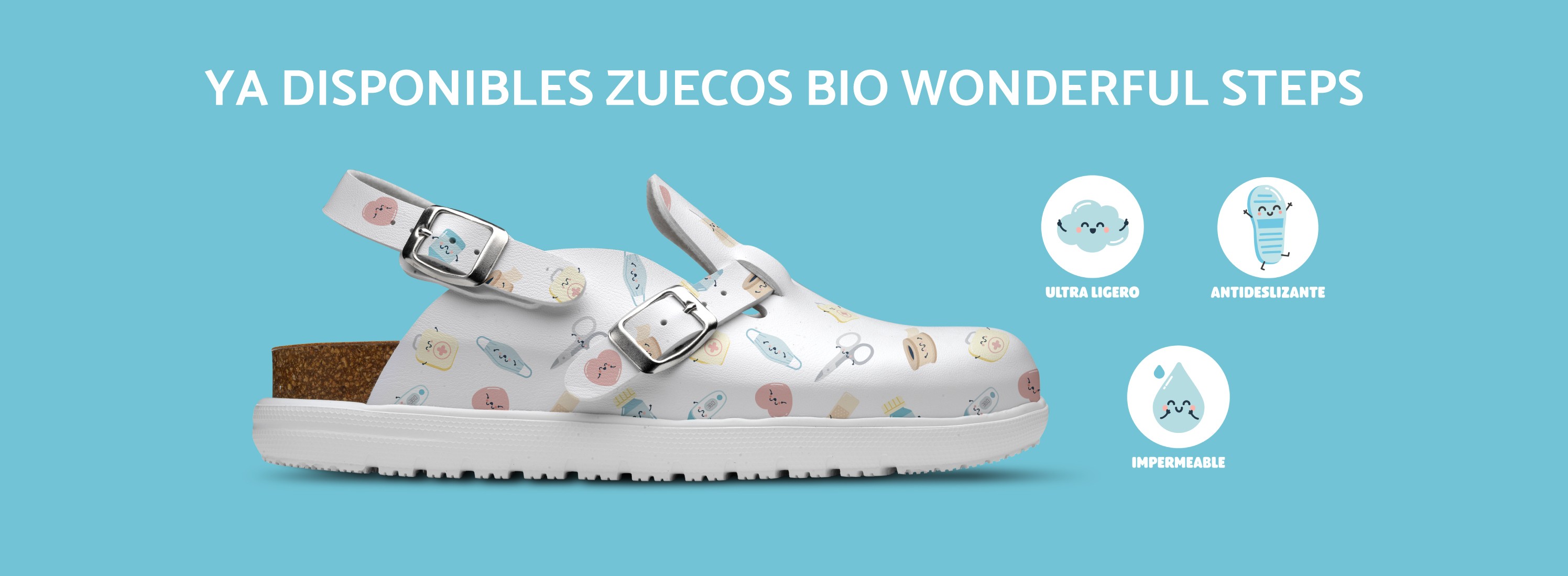 Zuecos Sanitarios Mujer y Zuecos Enfermera en Zuecoscomodos.com